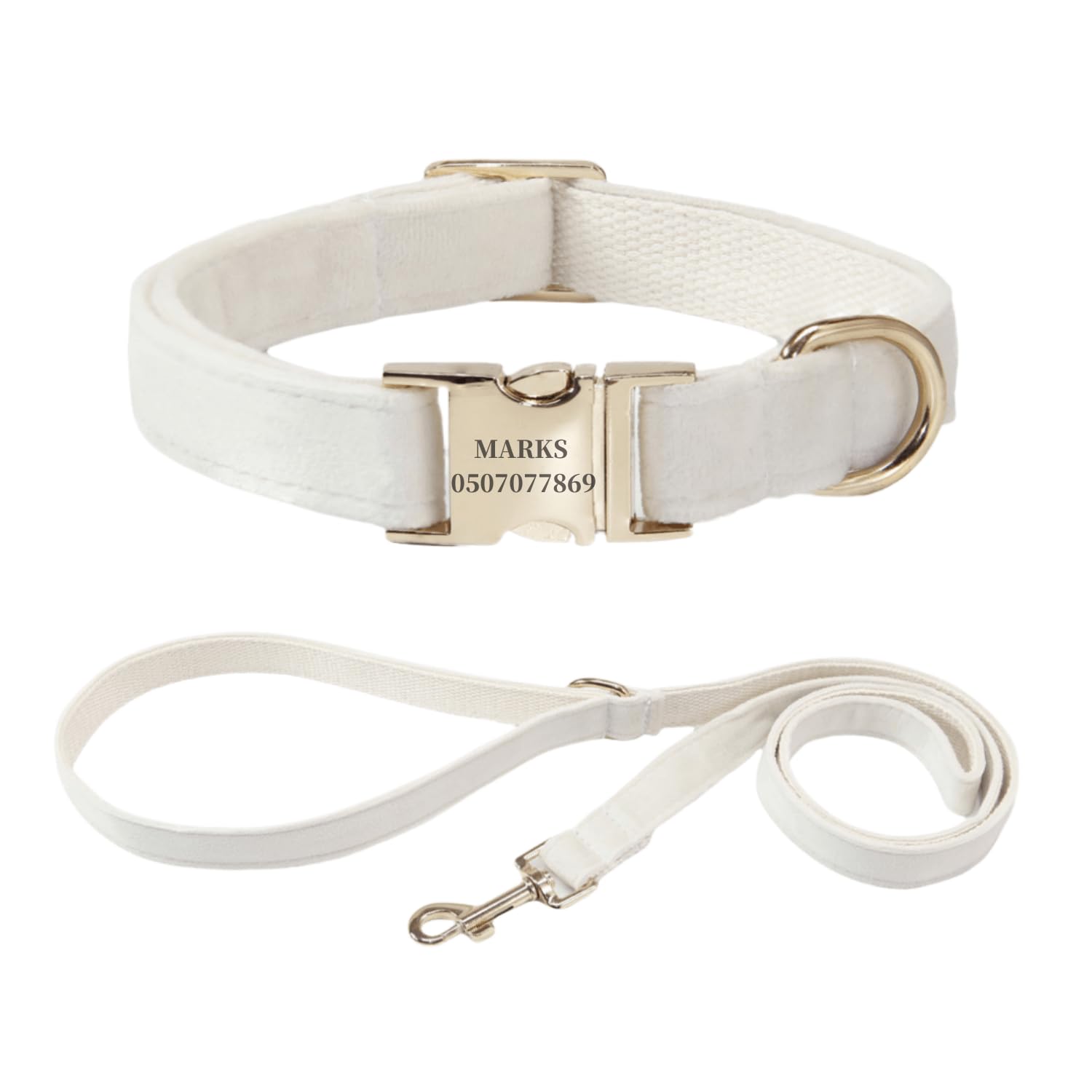 犬の首輪 迷子札付き 犬首輪 お洒落 名前入れ 彫刻 可能 犬用トレーニング首輪 小型犬・中型犬・大型犬用 首輪 サイズ調節可能 ペット用品 リード付き 犬の首輪 フワフワ素材 超軽量 通気クッション かわいい