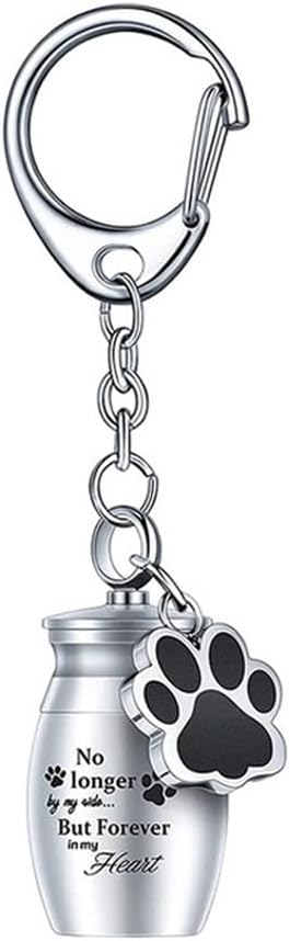 YINKE Mini Urn Urn Urn Storage Container Screw Type Storage Bag Included Stainless Steel Seal Durable Large Capacity Waterproof Buddha Supplies