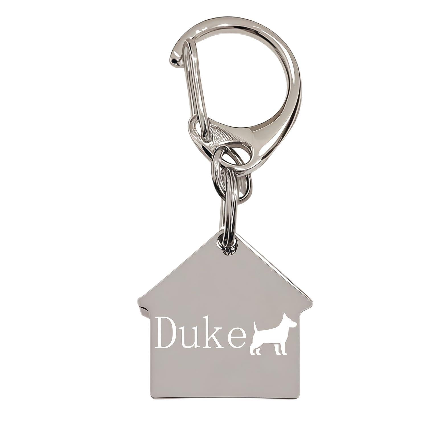 [snuggle snout] ネームプレート 犬 迷子札 骨型 プレート 首輪 キーホルダー ネームタグ 名入れ 刻印 印字 真鍮 犬用 猫 猫用 小型犬 中型犬 大型犬 チャーム ペット アクセサリー ドッグタグ 名札 名前入り 彫刻 金属 ゴールド シルバー 名前 誕生日 プレゼント おしゃれ