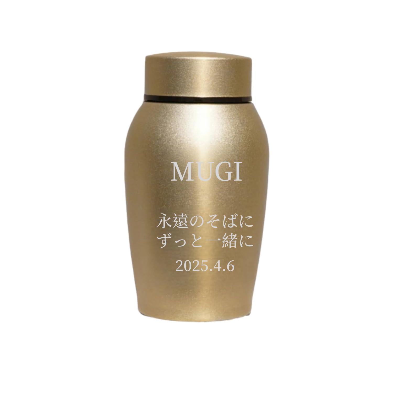 ペット用骨壷 ステンレス製 名入れ刻印無料 犬 猫 手元供養 遺骨入れ 日付 永久保存 メモリアルグッズ 分骨 納骨容器 彫刻 爪跡デザイン 位牌 供養 弔い カラフル 記念品 お別れ 家族 装飾