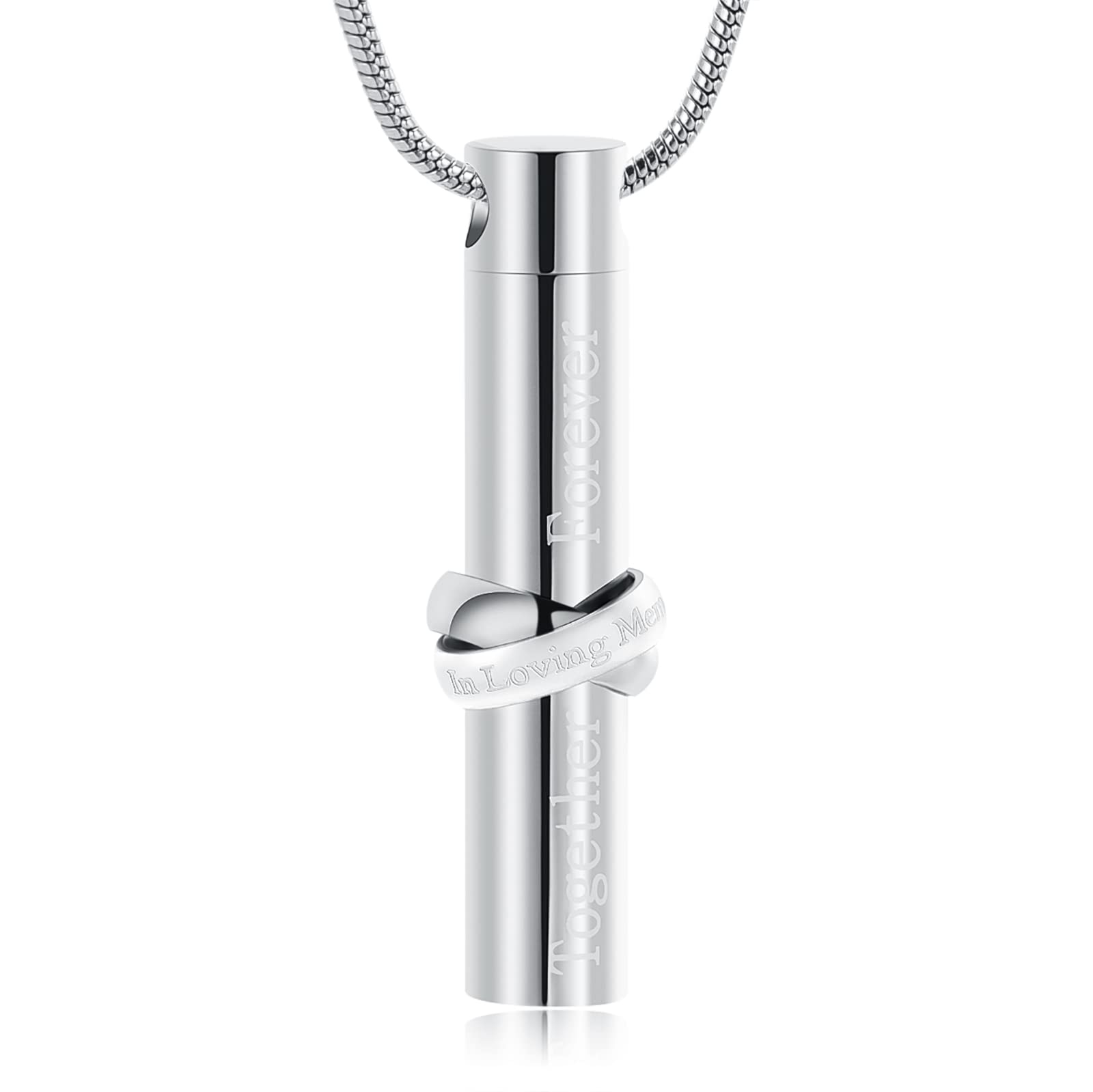 ペット 遺骨 カプセル ペンダント メモリアル キーホルダー ロケット 骨入れ 携帯型 ガラス瓶 遺骨入れネックレス ネックレス アクセサリー 犬 猫 手元供養