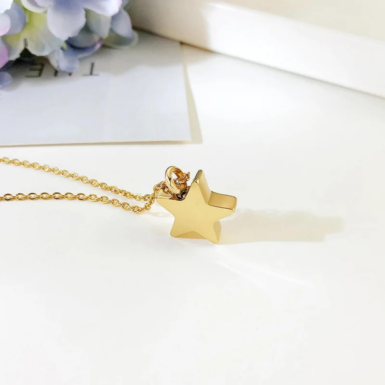 [snuggle snout] 遺骨ペンダント 刻印 ステンレス製 防水 ペットロス 遺骨カプセル 手元供養 メモリアル 遺骨アクセサリー ペット骨入れ 分骨 遺骨入れネックレス 記念ジュエリー (ブラック, チェーンサイズ50+5cm)