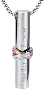 ペット 遺骨 カプセル ペンダント メモリアル キーホルダー ロケット 骨入れ 携帯型 ガラス瓶 遺骨入れネックレス ネックレス アクセサリー 犬 猫 手元供養