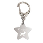 [snuggle snout] ネームプレート 犬 迷子札 骨型 プレート 首輪 キーホルダー ネームタグ 名入れ 刻印 印字 真鍮 犬用 猫 猫用 小型犬 中型犬 大型犬 チャーム ペット アクセサリー ドッグタグ 名札 名前入り 彫刻 金属 ゴールド シルバー 名前 誕生日 プレゼント おしゃれ