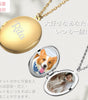 [snuggle snout] ロケットペンダント キーホルダー 写真入れ 刻印 名入れ ペットメモリ アルネックレス 記念ペンダント ストラップ メンズレディース 兼用 結婚 出産 お祝い 記念品