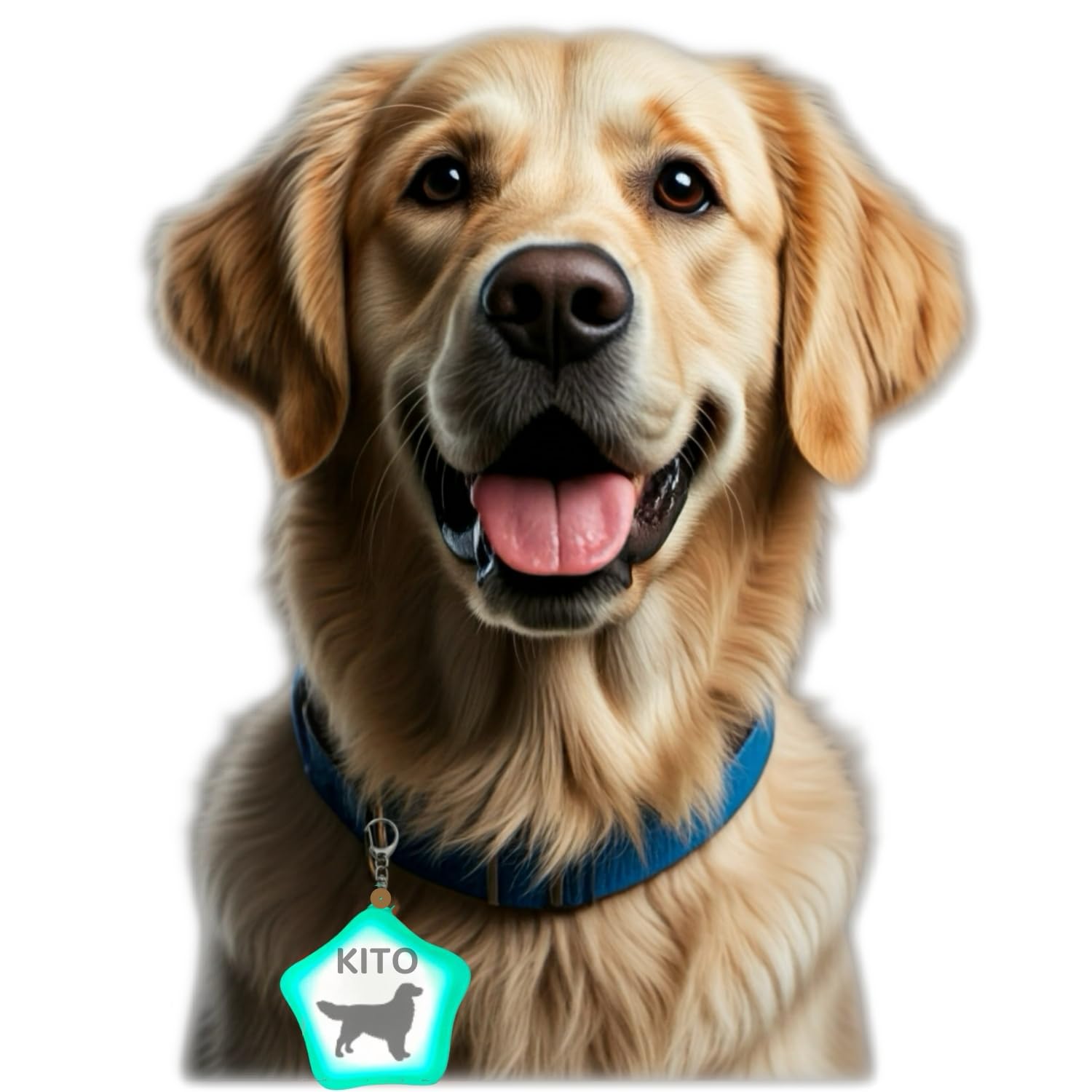 犬猫用 ペンダントライト LED 充電式 ペット お散歩ライト 名前 刻印 夜間 散歩用 犬の安全のために 首輪 光る 迷子札 キラキラ 防水 調節可能 簡潔 軽い ペット用品 超小型犬 中型犬 超大型犬に対応