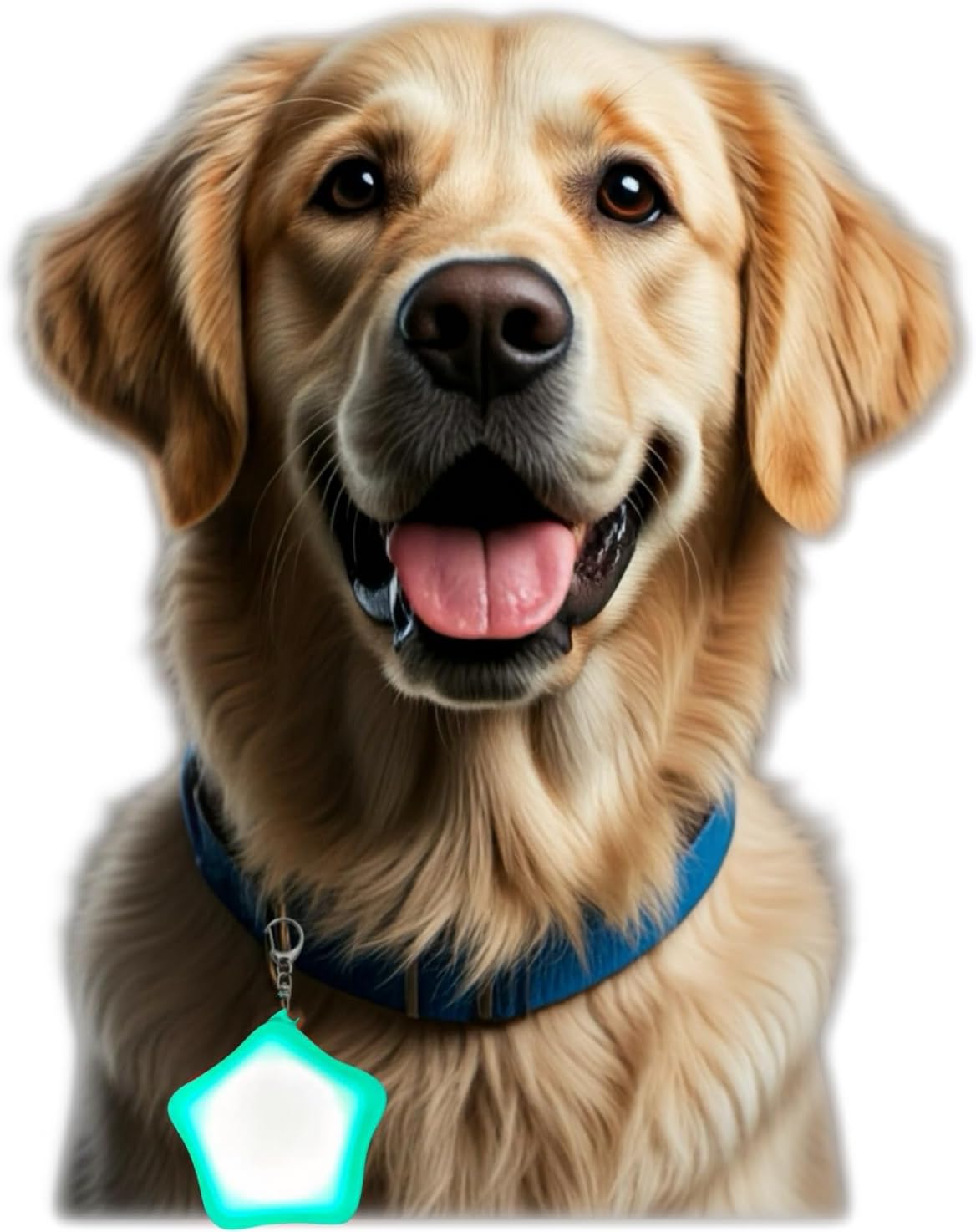 [snuggle snout] 犬猫用 ペンダントライト LED 充電式 ペット お散歩ライト 夜間 散歩用 犬の安全のために 首輪 光る キラキラ 防水 調節可能 簡潔 軽い ペット用品 超小型犬 中型犬 超大型犬に対応