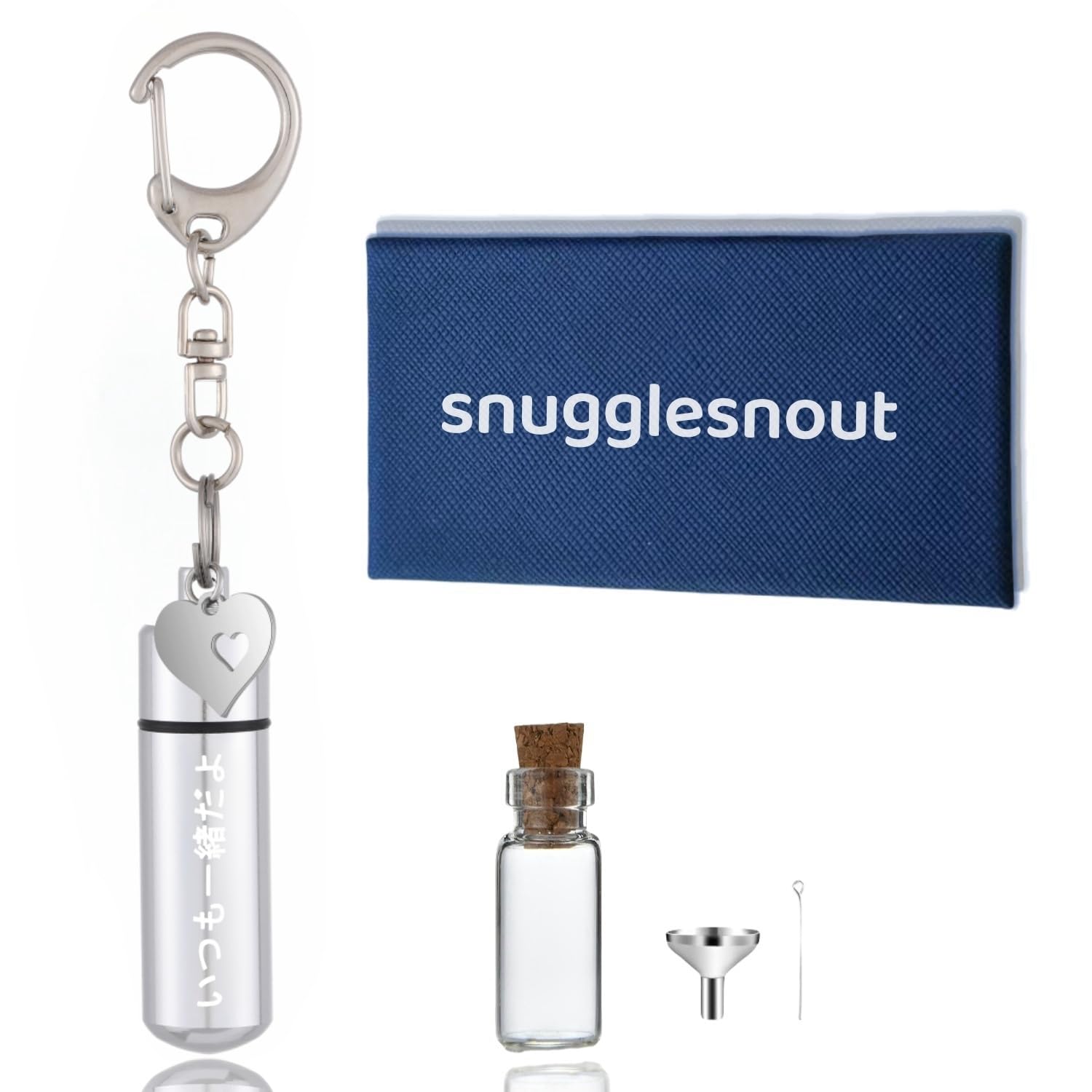 ペンダント キーホルダー 遺骨 カプセル ガラス管入り 2重完全防水型 遺骨カプセル 遺骨入れ 遺骨 高い密封性と耐久性 メンズ レディース カプセル 人間 犬 猫 骨入れ 手元供養 メモリアル