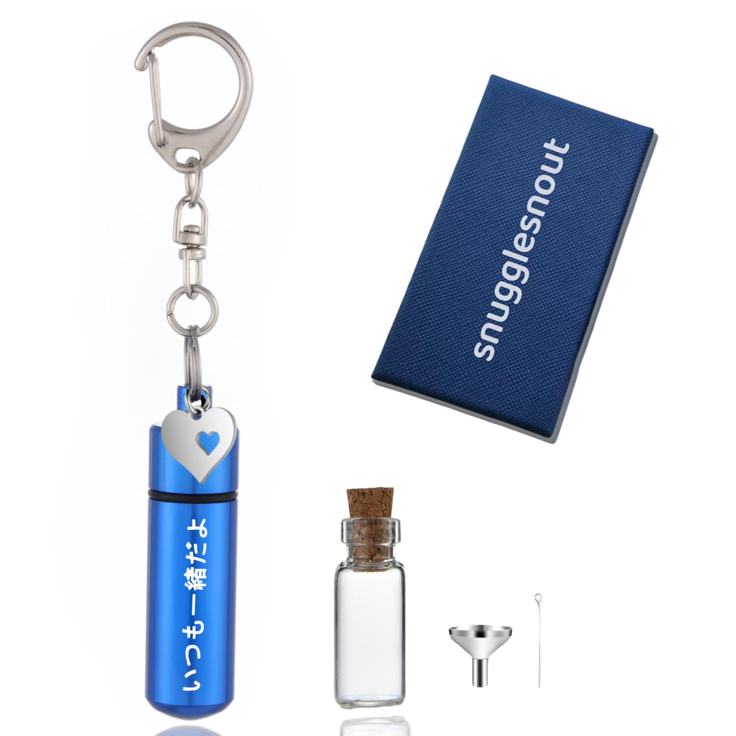 ペンダント キーホルダー 遺骨 カプセル ガラス管入り 2重完全防水型 遺骨カプセル 遺骨入れ 遺骨 高い密封性と耐久性 メンズ レディース カプセル 人間 犬 猫 骨入れ 手元供養 メモリアル