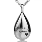 [snuggle snout] 遺骨ペンダント ステンレス製 防水 ペットロス 遺骨カプセル 手元供養 メモリアル 遺骨アクセサリー ペット骨入れ 分骨 遺骨入れネックレス 記念ジュエリー