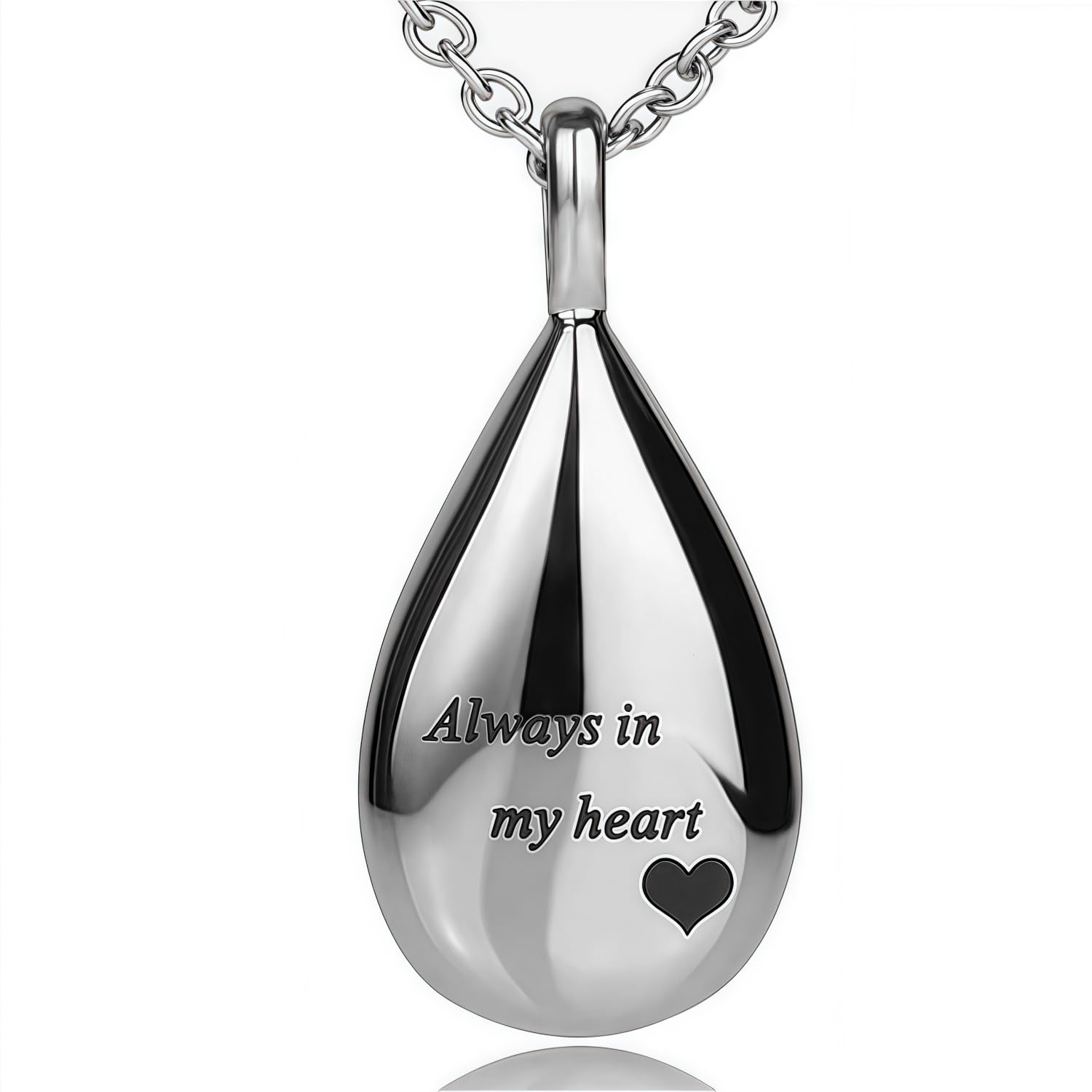 [snuggle snout] 遺骨ペンダント ステンレス製 防水 ペットロス 遺骨カプセル 手元供養 メモリアル 遺骨アクセサリー ペット骨入れ 分骨 遺骨入れネックレス 記念ジュエリー