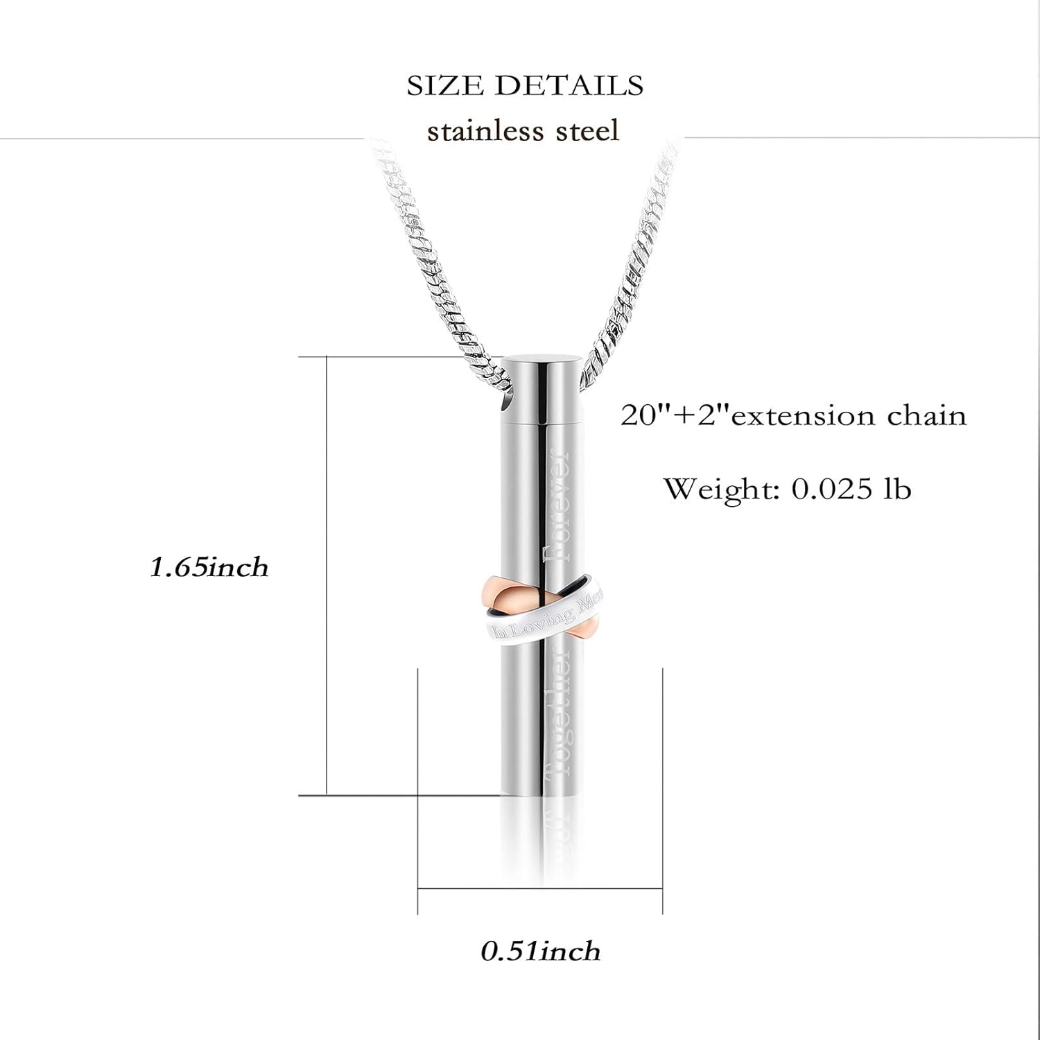 ペット 遺骨 カプセル ペンダント メモリアル キーホルダー ロケット 骨入れ 携帯型 ガラス瓶 遺骨入れネックレス ネックレス アクセサリー 犬 猫 手元供養