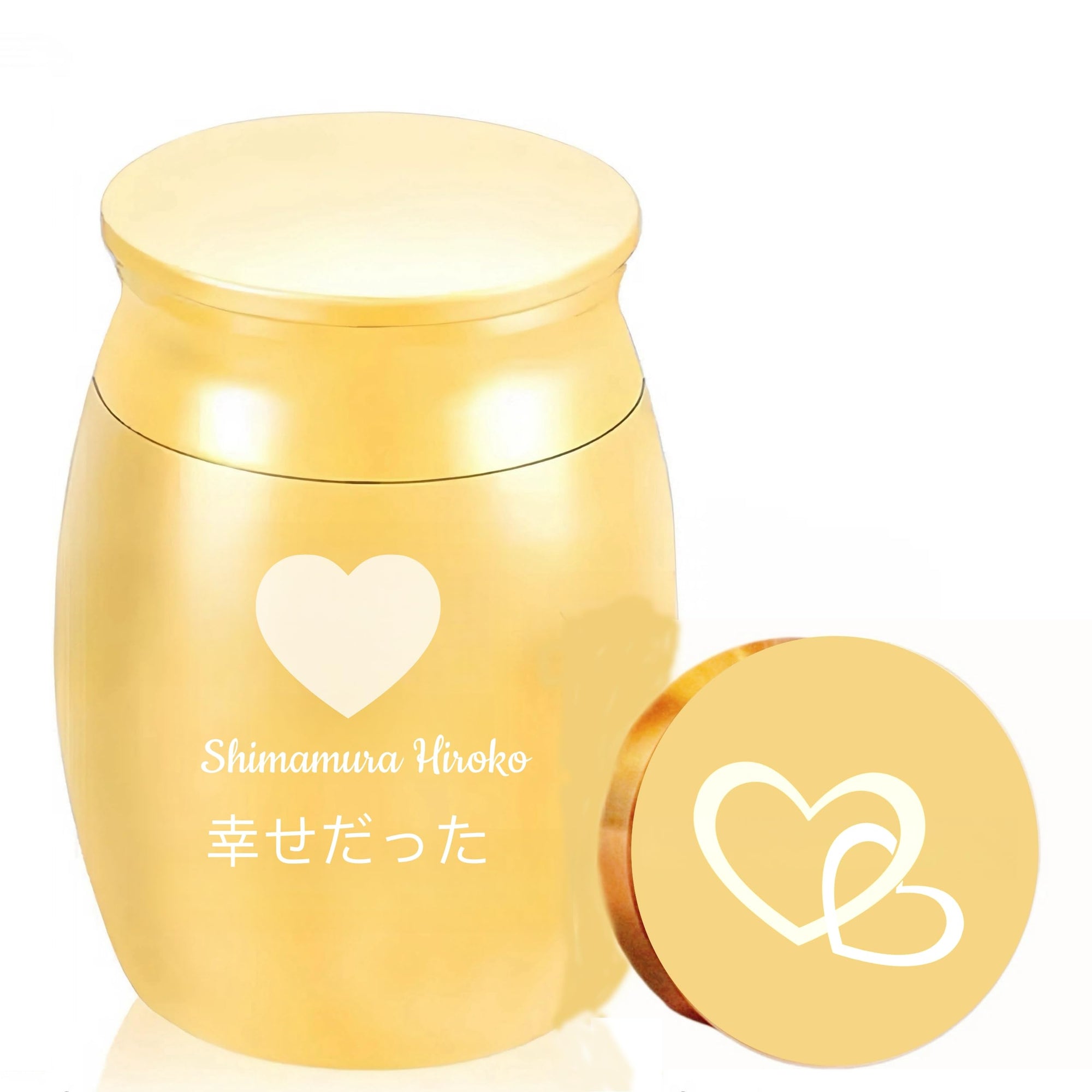 ミニ骨壷 カスタマイズ可能 手元供養用 遺骨入れ 納骨容器 カスタム 人骨 ペット 犬 猫 記念ジュエリー シルバー ブラック ネジ式 アルミニウム 手元供養 分骨つぼ 彫刻 大容量 (30*40mmブルー)