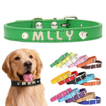 犬首輪 迷子札 名入れ刻印無料 犬用訓練首輪 小型・中型・大型犬対応 サイズ調節可能 革 レザー彫刻 超軽量 通気パッド おしゃれ かわいい ペット用品 ハーネス