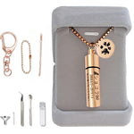 遺骨ペンダント 二重防水 刻印 カプセル 刻印 収骨キット付属 手元供養 ネクレス ロケットペンダント キーホルダー アクセサリー メモリアルペンダント 写真が入る 遺骨入れ 遺髪入れ