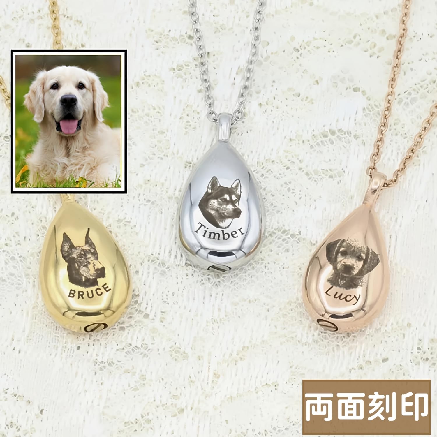 [snuggle snout] 遺骨ペンダント 写真刻印 遺骨カプセル 名入れ 完全防水 遺骨カプセル 遺骨ネックレス メモリアルペンダント メモリアルカプセル ネックレス 遺骨入れ 手元供養 仏具 ユニセックス 男女兼用 レディース メンズ