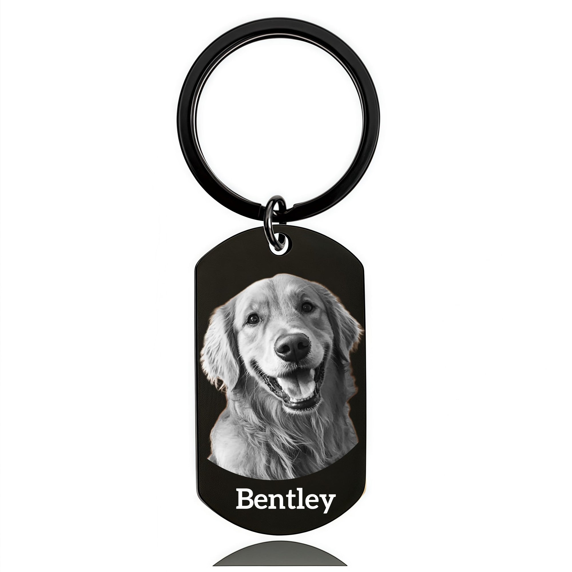 迷子札 ペット用 軽量 カスタムオーダー 犬 猫 肖像刻印 かわいいシンボル IDタグ 迷子防止 両面名札 キーホルダー付き プレゼント 首輪アクセサリー ステンレス製