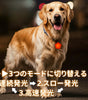 [snuggle snout] 犬猫用 ペンダントライト LED 充電式 ペット お散歩ライト 夜間 散歩用 犬の安全のために 首輪 光る キラキラ 防水 調節可能 簡潔 軽い ペット用品 超小型犬 中型犬 超大型犬に対応