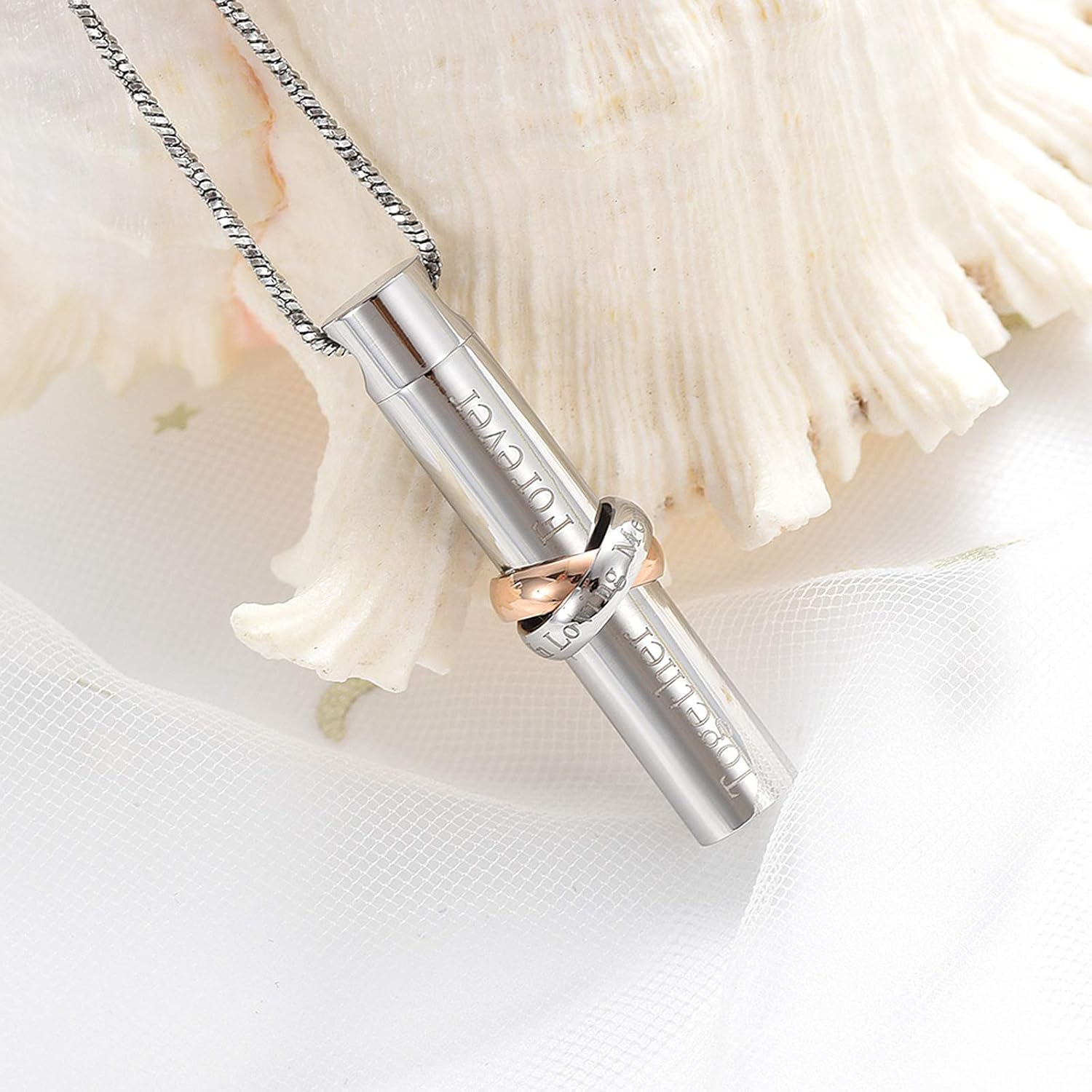 ペット 遺骨 カプセル ペンダント メモリアル キーホルダー ロケット 骨入れ 携帯型 ガラス瓶 遺骨入れネックレス ネックレス アクセサリー 犬 猫 手元供養