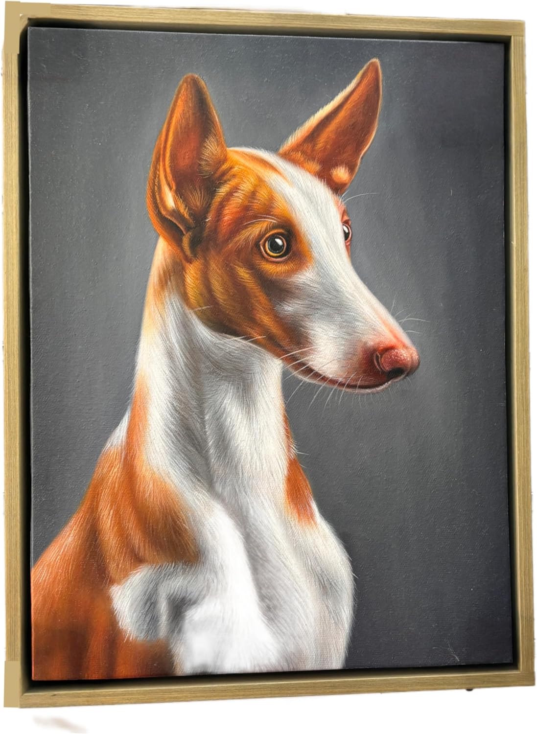 ペット肖像画 手描き油絵 10年経験プロ画家制作 犬 猫 ペット メモリアル アート 結婚祝い 誕生日プレゼント